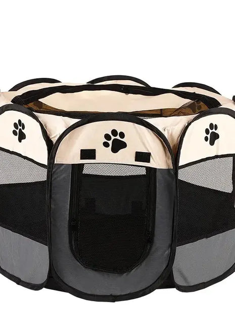 Portable Foldable Pet Tent Kennel Fence and easy To Use Stone's Store