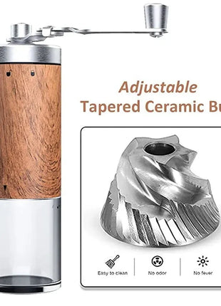 Portable Handheld Stainless Steel Coffee Grinder CJDropshipping