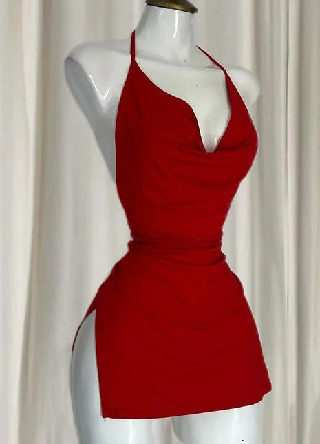 Wholesa A-Line V-Neck Pleated Chiffon Cabernet formal dresses evening dress Mother of the Bride Dresses Elainely-Lee Store