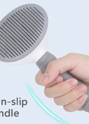 Pet Dog Brush Cat Comb Self Cleaning Pet Hair Remover Brush For Dogs Cats Grooming Tools Pets Dematting Comb Dogs Accessories Dropshipman