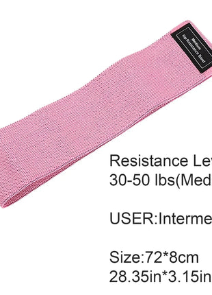 Anti-Slip Resistance Hip Booty Bands Squat Glute Workout Non-slip Trainer Thick Stretch Fitness Strips Loops Yoga Equipment Stone's Store