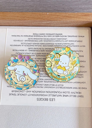 Enchanted and Colorful Badges Adorned with Hello Kitty | Kuromi | Pochacco | Cinnamoroll Hello Sanri Store