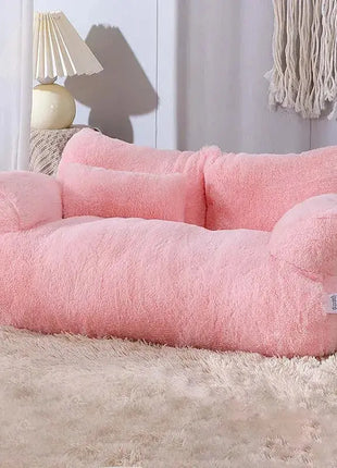 Luxury Cat Bed Sofa Winter Warm Cat Nest Pet Bed for Small Medium Dogs Cats Comfortable Plush Puppy Bed Pet Supplies Dropshipman