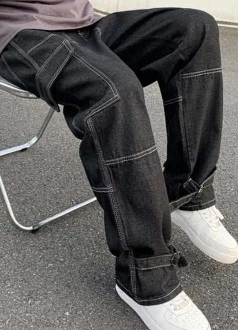 Loose Fit Cargo Jeans 1251 Store