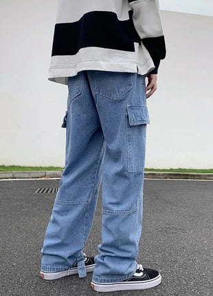 Loose Fit Cargo Jeans 1251 Store