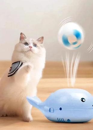 Cat Electric Toy Portable Floating Ball Cat Toys USB-powered Kitten Interactive Playing Ball Toys Cartoon Training Toy for Cat Dropshipman