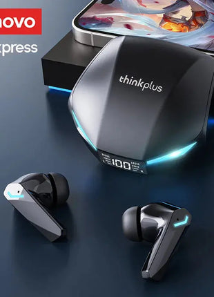 Lenovo GM2 Pro Bluetooth 5.3 Earphones Sports Headset Wireless In-Ear Gaming Low Latency Dual Mode Music Headphones New Choice Lenovo Store