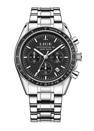 Gambling plate dial Luxury Brand Waterproof Mechanical Watches for Mens Fashion Automatic Skeleton Wristwatch Reloj Hombre LIGE Global No. 2 Store