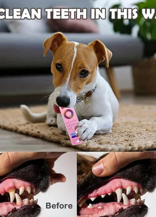 1Pc Chew Dog Teething Toy Silicone Remote Control for Puppies Dropshipman