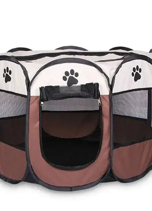 Portable Foldable Pet Tent Kennel Fence and easy To Use Stone's Store