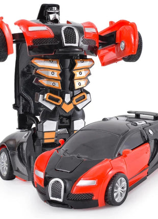 Transformer CarRobot Model Push and Go Car Vehicle Stone's Store