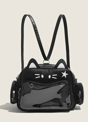 Kawaii Cat Ita Bag – Transparent Pocket Backpack Shop1103477352 Store