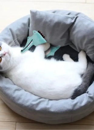 Pet Molar Bite toy Cartoon Stuffed Animal Cute Plush Cat Chew Toy Interactive Pets Toys For Cat YimoPet Store