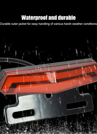 Zestaw świateł przednich i tylnych do roweru elektrycznego 24 V, 36 V, 48 V, z przełącznikiem do roweru elektrycznego, skutera, kierunkowskazu