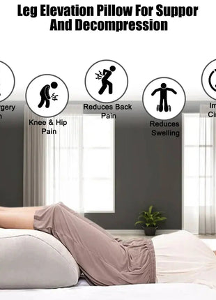 Inflatable Wedge Leg/Body Pillow NICEYARD House Object Store