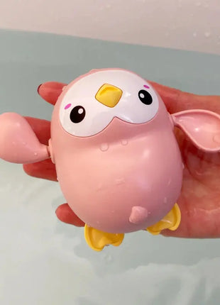 Baby Bath Toys Bathing Cute Swimming Turtle Whale Pool Beach Classic Chain Clockwork Water Toy For Kids Water Playing Toys QWZ Official Store