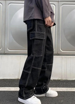 Loose Fit Cargo Jeans 1251 Store
