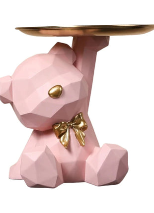 Sculpture Tray with Bulldog Key Holder Dazzling Bag Store