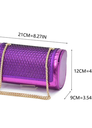 New Design Nigerian Wedding Matching Shoe and Bag Decorated with Rhinestone Wedding Shoes and Bags Set for Women Italian 2025 Italian trend store