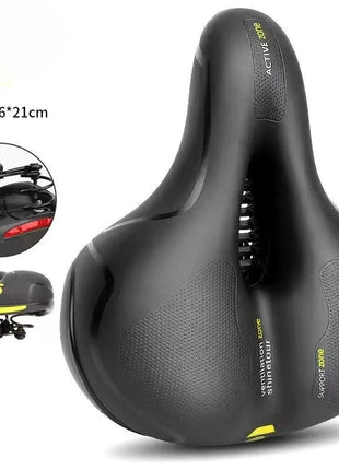 Reflective Shock Absorbing MTB Bicycle Seat Breathable Rainproof Road Mountain Bike Saddle Comfortable Cycling Accessory for Men Shop1102066021 Store