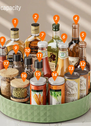 360 Rotating Seasoning Storage Rack Stone's Store