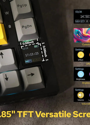 Ajazz AK820 Pro Gaming Mechanical Keyboard Stone's Store