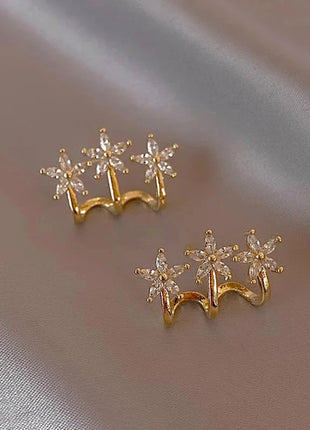 Luxury Claw Ear Rake Zircon Earrings for Women ZX Jewellery Store