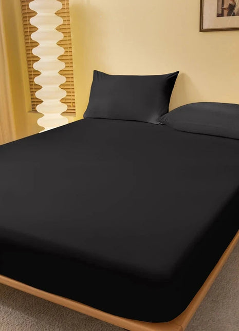 1 Piece Solid Color Matte Bed Sheet – Soft Bedding Cover (Excluding Pillowcases) Shop1103725833 Store