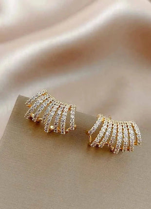 Luxury Claw Ear Rake Zircon Earrings for Women ZX Jewellery Store