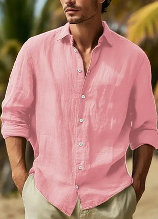 Men's Casual Solid Color  Shirt DARC SPORT FLAGSHIP STORE Store