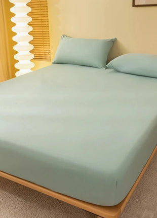 1 Piece Solid Color Matte Bed Sheet – Soft Bedding Cover (Excluding Pillowcases) Shop1103725833 Store
