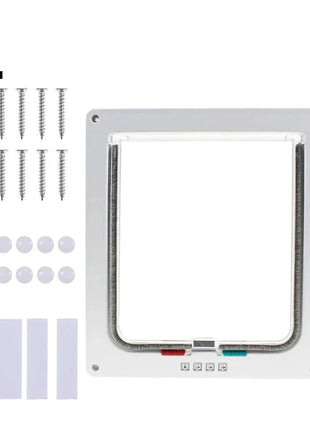 4-Way Locking Pet Door Xiaolaixi Store
