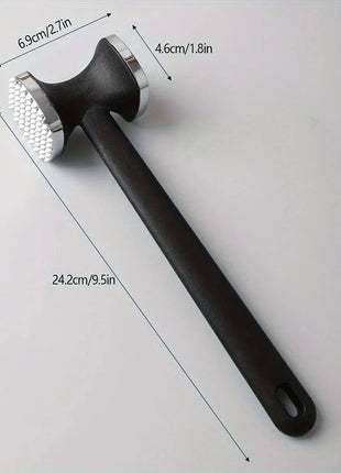 PowerStrike™ Heavy-Duty Meat Mallet – Stainless Steel, Rubber Grip Stone's Store