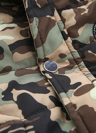 2025 Winter Children Warm Clothing Boys Down Jacket Baby Polyester Fiber Hooded Coat Thicken Outerwear Kids Solid Color Parka Shop1103725985 Store