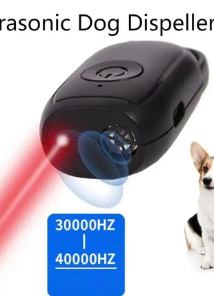 Ultrasonic Dog Repeller Mini Portable USB Charging Distance Training Device with LED-Defense for Outdoor Dog Behavior Control Dropshipman