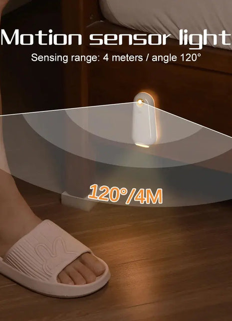 Motion Sensor RGB 7 Color Rechargeable Toilet Night Light CJDropshipping