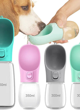 Dog Water Bottle For Pet Dogs Cats Water Feeder Bowls Outdoor Travel Leakproof Puppy Drinking Container Pug Chihuahua Labrador Dropshipman
