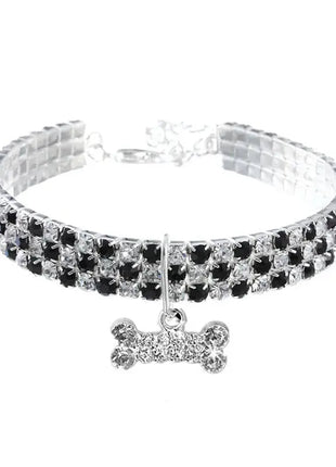 Rhinestone Pet Necklace for Dog & Cats Rvlero PET Store
