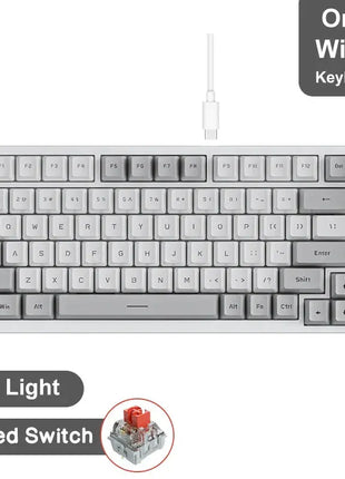 Ajazz AK820 Pro Gaming Mechanical Keyboard Stone's Store