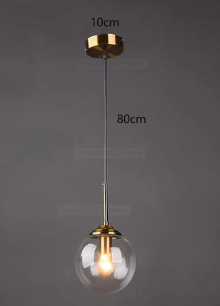 Modern Nordic Glass Pendant Lamp – Stylish Kitchen Pendant Lighting with Metal Fixture for Living and Dining Rooms MANUFACTRER Store