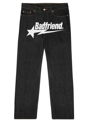 Baggy Graffiti Embroidered Jeans INS Clothing Store