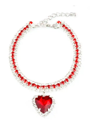 Rhinestone Pet Necklace for Dog & Cats Rvlero PET Store