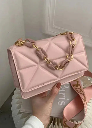 Fashionable women's retro casual shoulder bag handle PU handbag flip bag large capacity crossbody bag Stone's Store