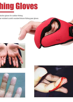 Fishing Gear Finger Protector 2-Finger Gloves Shop1102652955 Store