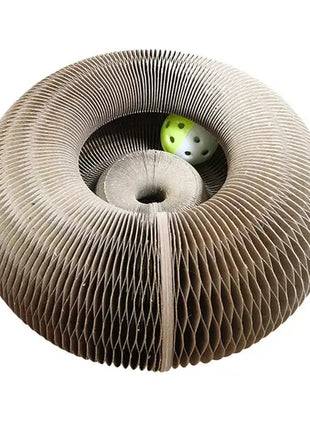 Cat Accordion Cat Toy Cat Toy Ball Scratch Pad Magic Organ Cat Scratching Board Cat Scratcher DAICHANG You Home Official Store