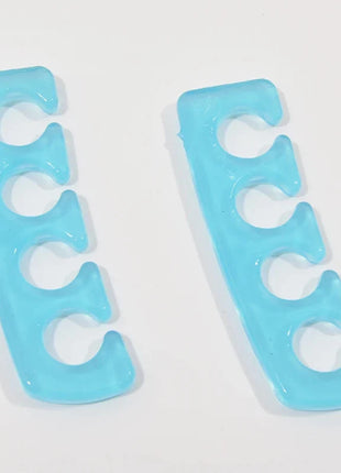 2pcs (1pair)Soft Silicone Finger Toe Separator Soft-Silicon 5 Colors Flexible  Finger Toe Spacers for Nail Polish Pedicure Tools nailartSupply Store