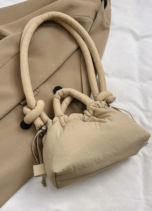 Soft Dacron Crossbody Bag Mini Tote | Fabric Shoulder Bag BagCase SiSi Store