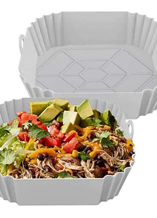 Silicone Air Fryer Baking Tray: Effortless Clean-up and Even Cooking Stone's Store
