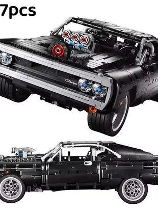 Technical Car Building Blocks – Dodge Charger 42111 Racing Model – Fast & Furious Collectible Set Bricklink MOC Car Store