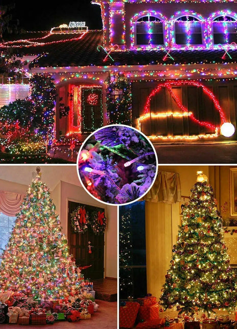LED Solar Powered Xmas Outdoor Waterproof Starry Christmas Fairy Lights Aimlux Life Store
